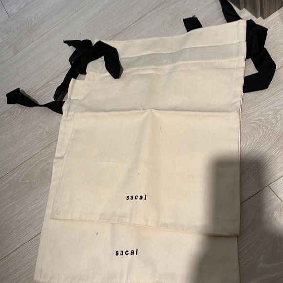 Made in Japan, Sacai black double strap platform sandals in size 38 - Picture 7 of 7